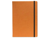 Large Bohemian Textured Journal, JournalBooks, Orange, Diary
